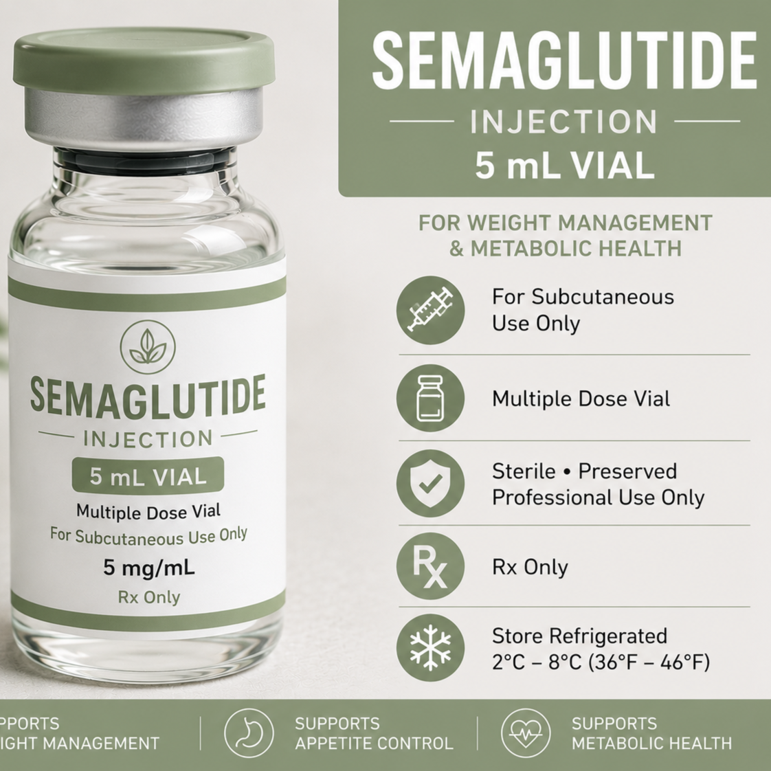 GLP 1: SEMAGLUTIDE (5 ml/ LC) at Well Life Integrated Medical LLC in Okeechobee, FL