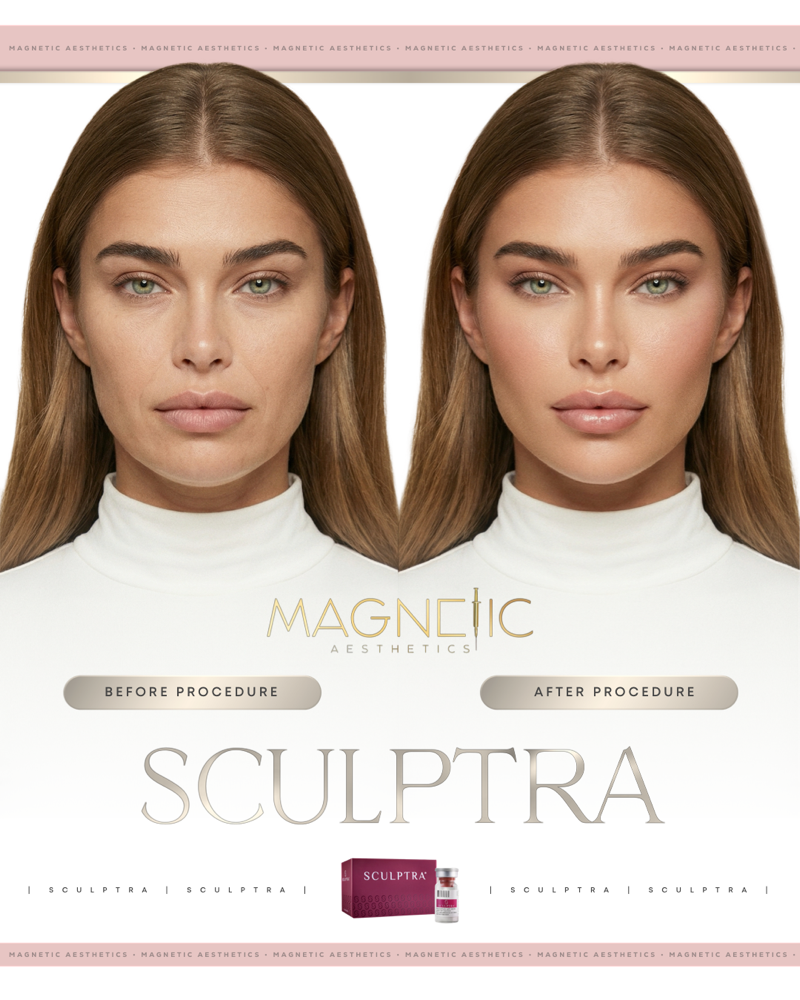 Sculptra 1 vial at Magnetic Aesthetics in Frisco, TX