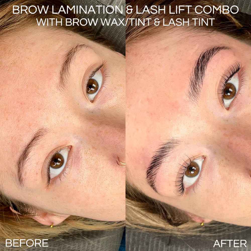 Brow Lamination (includes Tint)