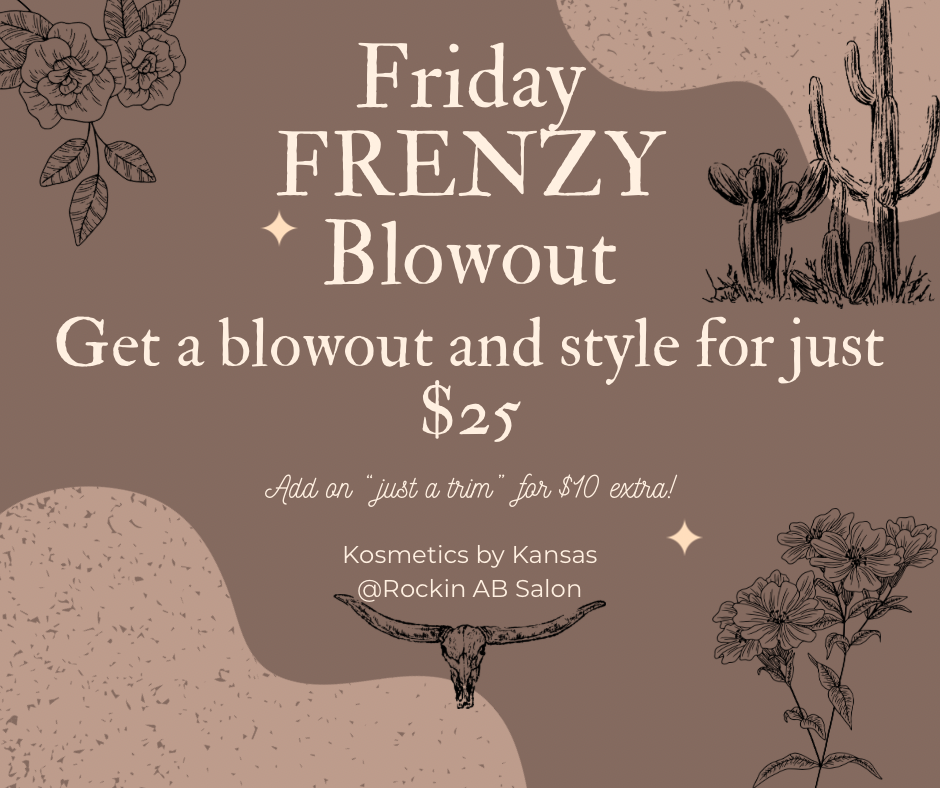 Friday Frenzy Blowout