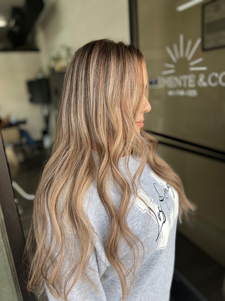Bayalage/highlights at Hair_bymirella in Bakersfield, CA