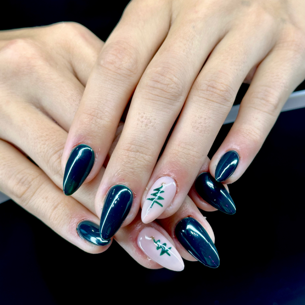 Gel-X Full Set (Minimal Design) at Sets_by_Seirra in Durant, OK
