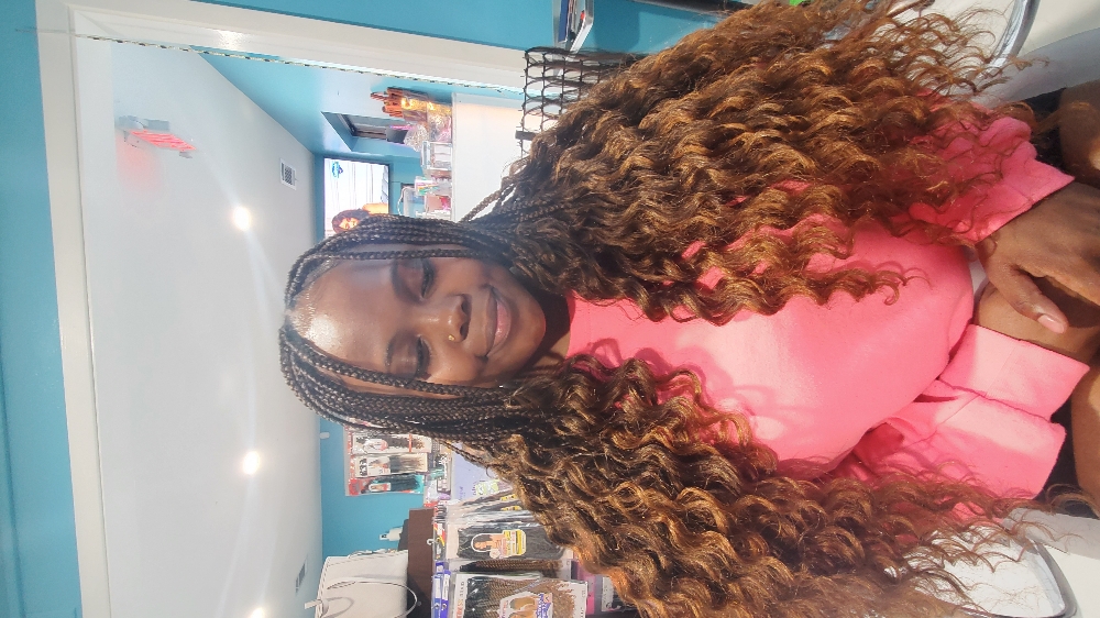 Mermaid Braids at Djina Braiding in Grand Prairie, TX