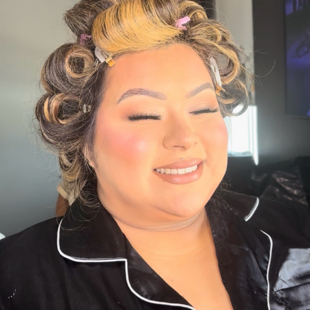 Bridal makeup at Glam By Brandi in Kingsville, TX