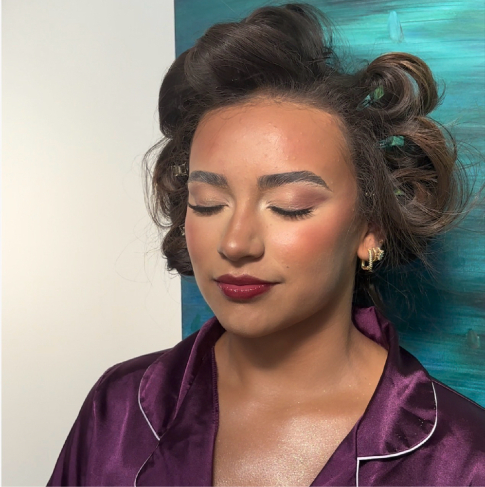 Bridal makeup at Glam By Brandi in Kingsville, TX