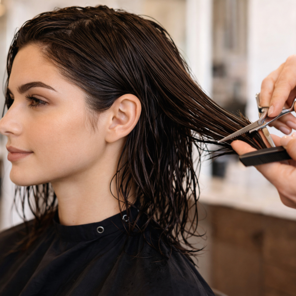 A Women's Haircut (KE) at Adora salon and spa in Klamath Falls, OR