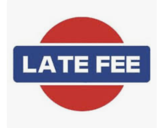 Late Fee After 10 Mins