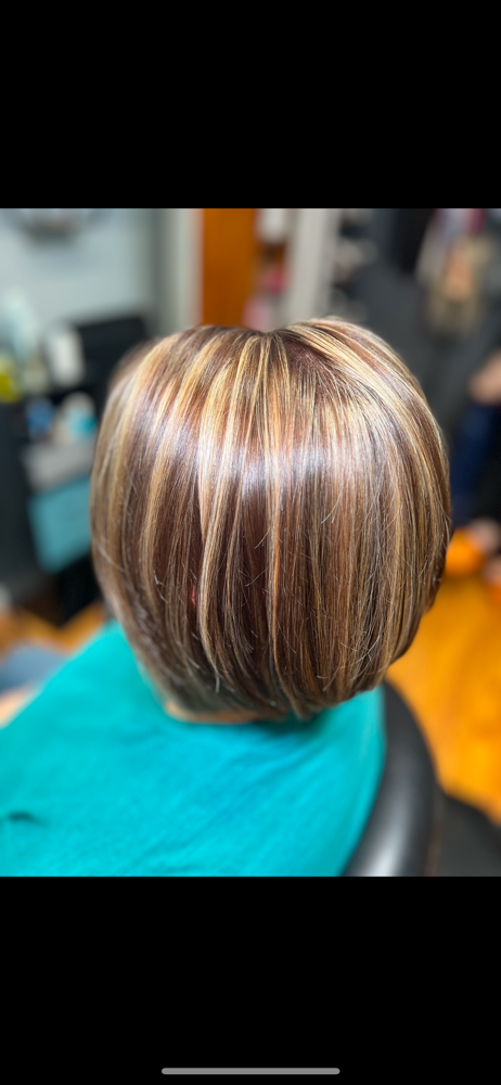 All Over Color Plus Partial Hi Lite