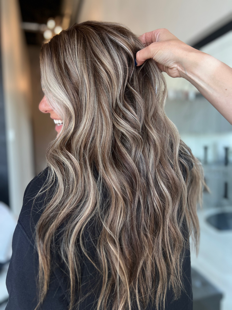 Full Foil Highlight And Haircut