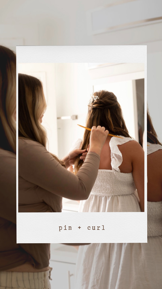 Event Styles- In Salon No Blow dry