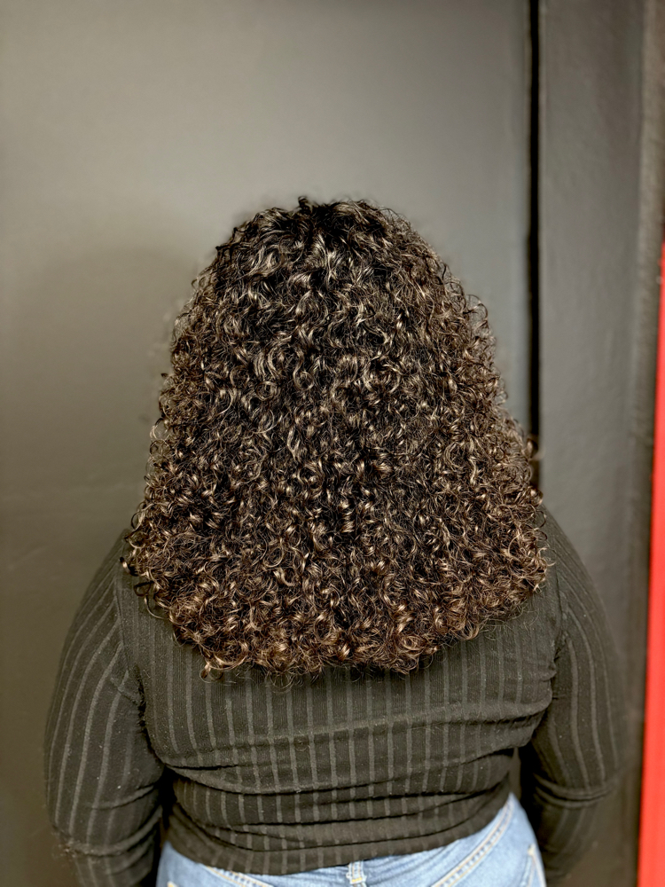 Curly Cut, Wash & Style at Synful Lüx in Pico Rivera, CA