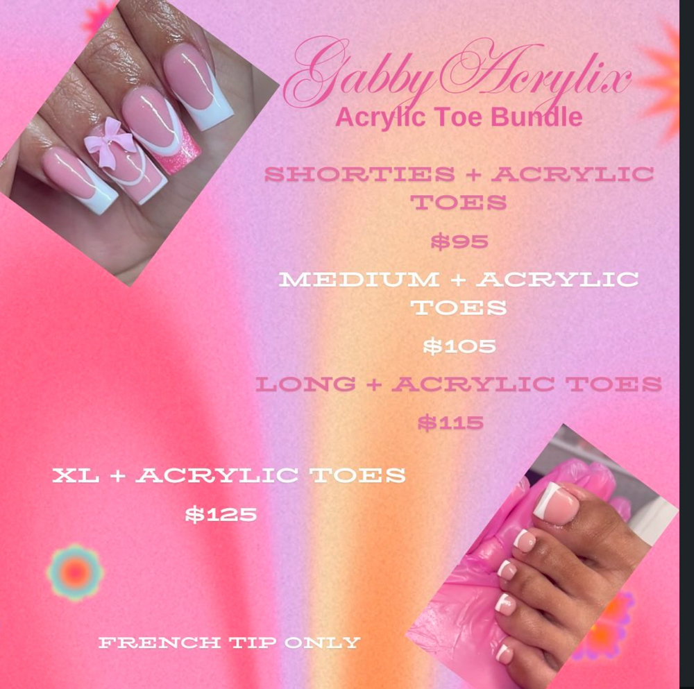 Acrylic Toe Bundle Deal