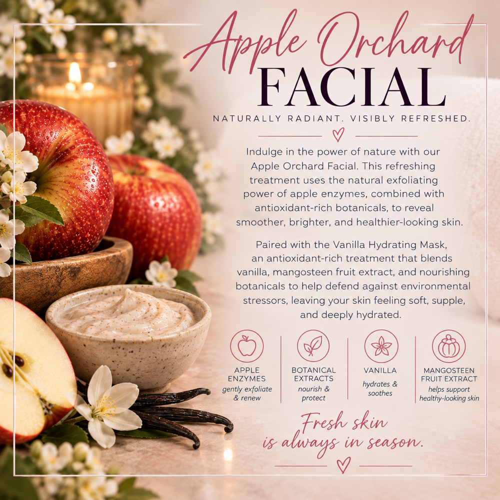 Apple Orchard Facial at 704 Glow & More in Statesville, NC