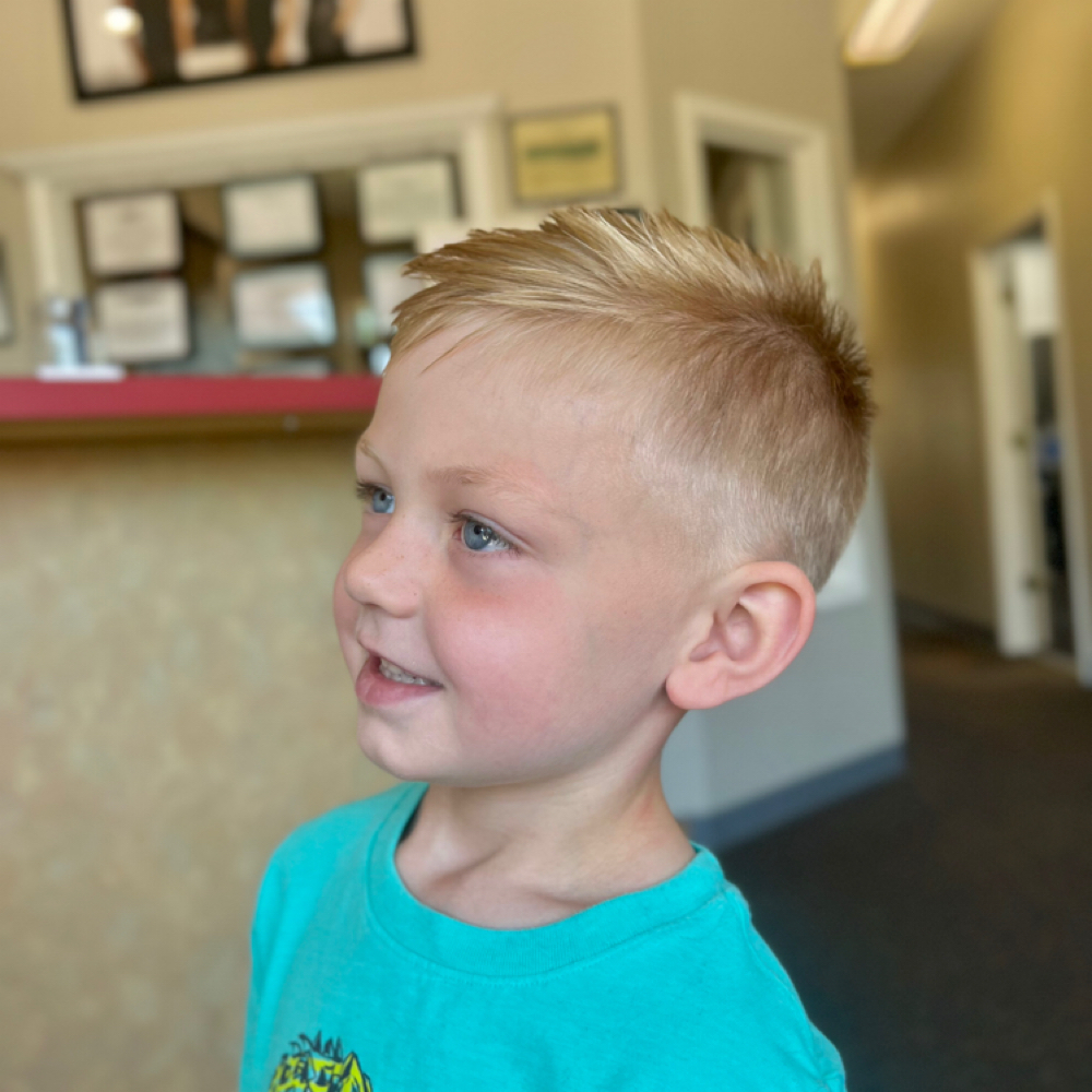 Kids Hair Cut at Theblondebarbiee in Alma, MI