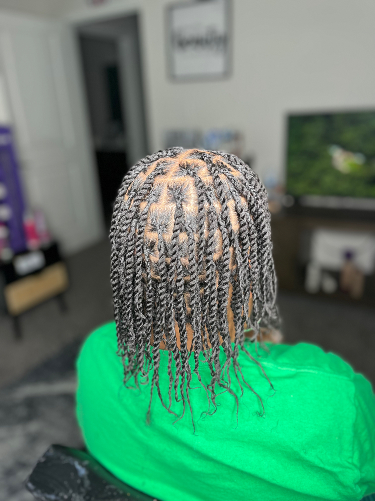 Two Strand Twist at Keyzkreativestylz in Chesapeake, VA