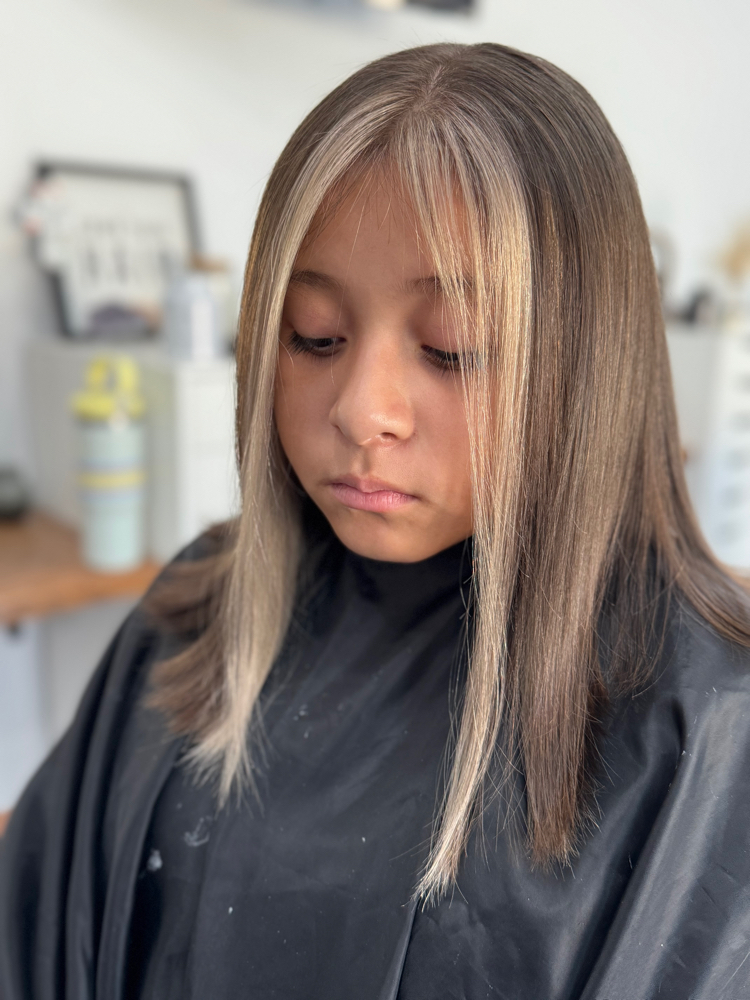 Face Framing Highlights