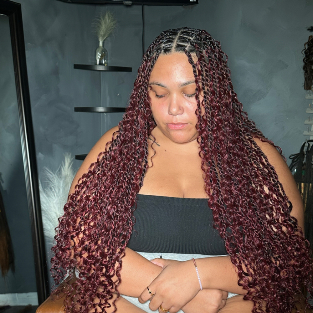 Island Twists at Refined hair studio in Lexington, KY