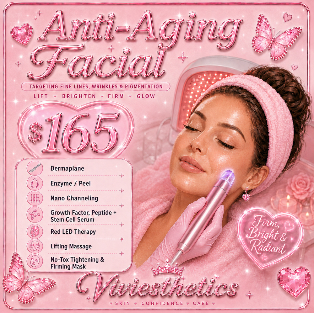 Anti Aging Custom Facial at Vivi Esthetics LLC in Tempe, AZ