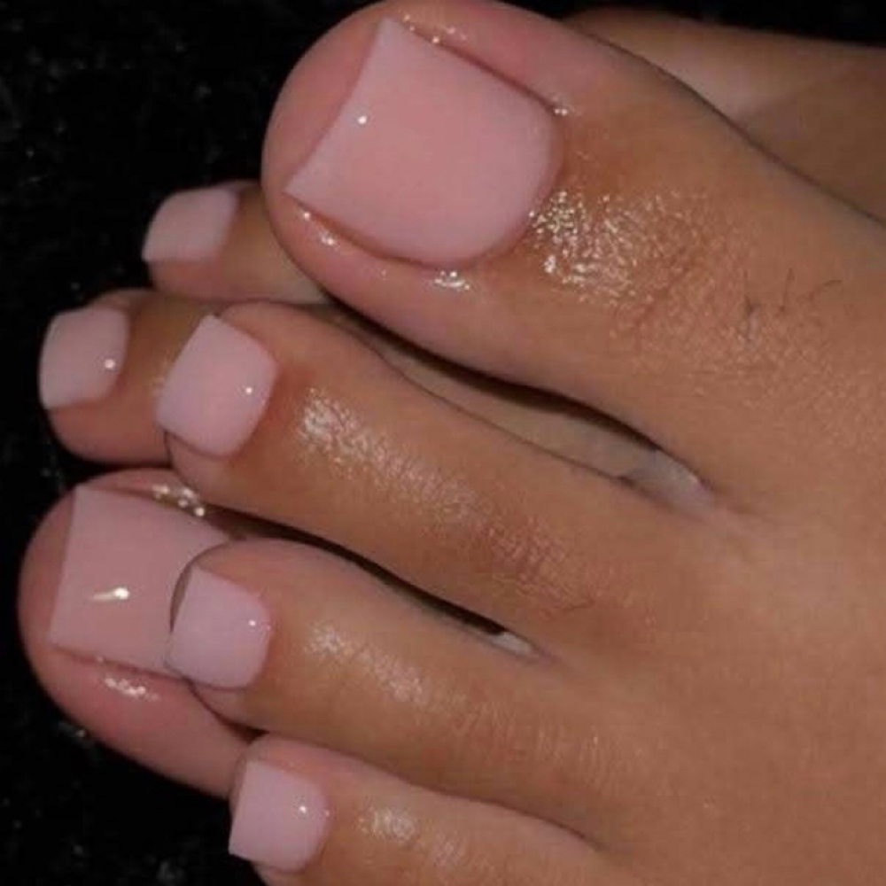 Basic Pedi+Full Acrylic Toe Set at Divina Nail Lounge in Round Rock, TX
