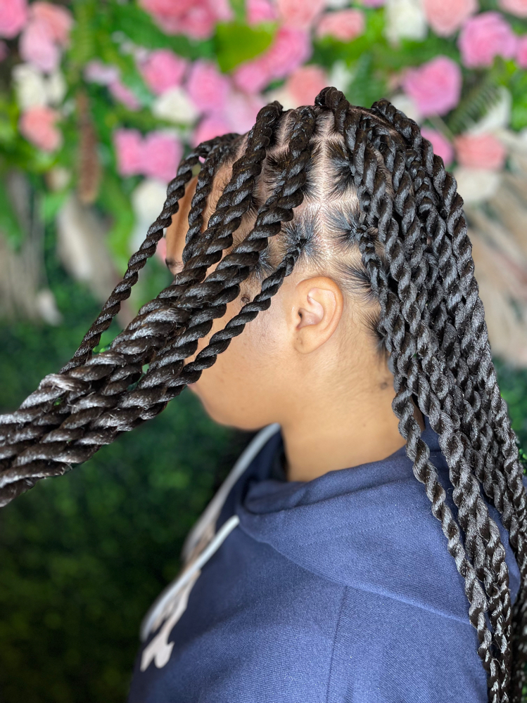 Knotless Senegalese Twists