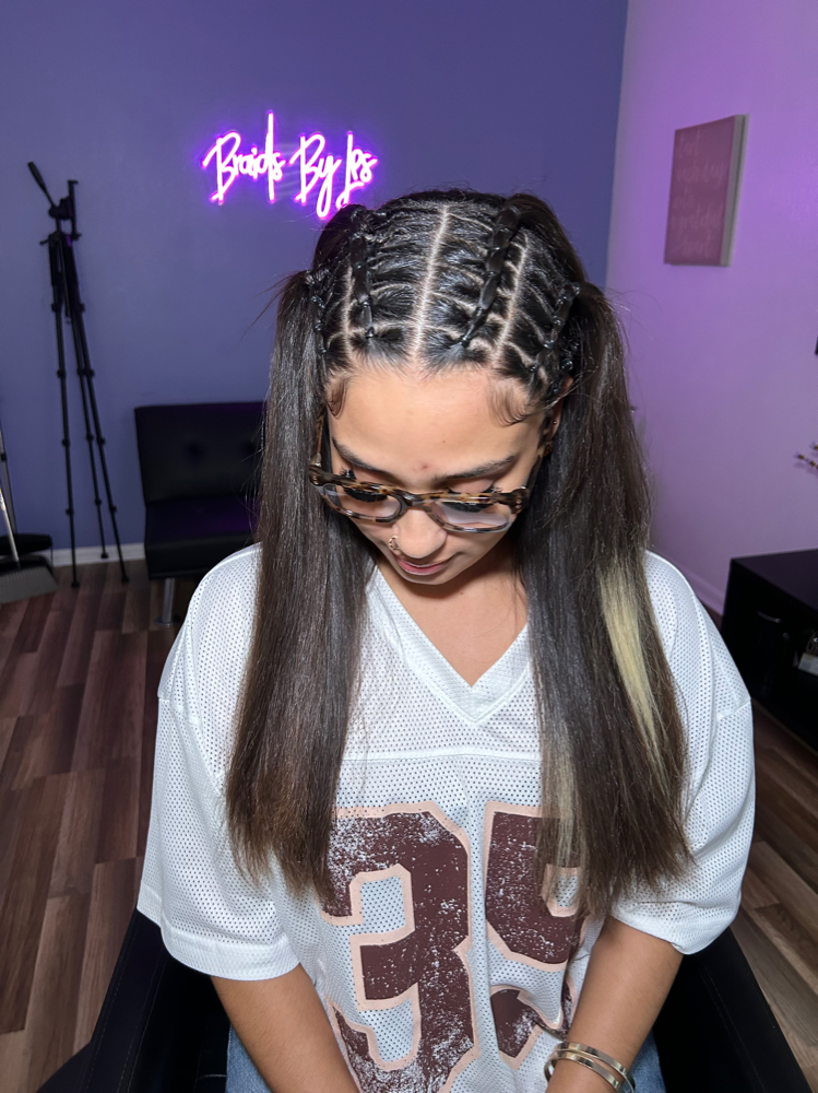 Rubber Band Hairstyle