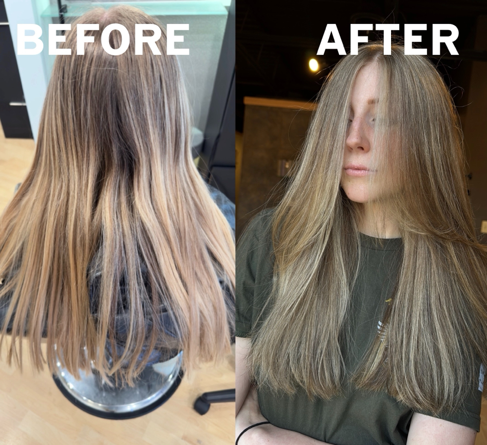 Custom Color/ Highlight at Anointed Roots in Greensboro, NC