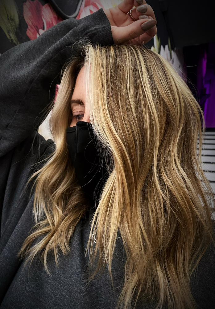 Face Framing Highlights