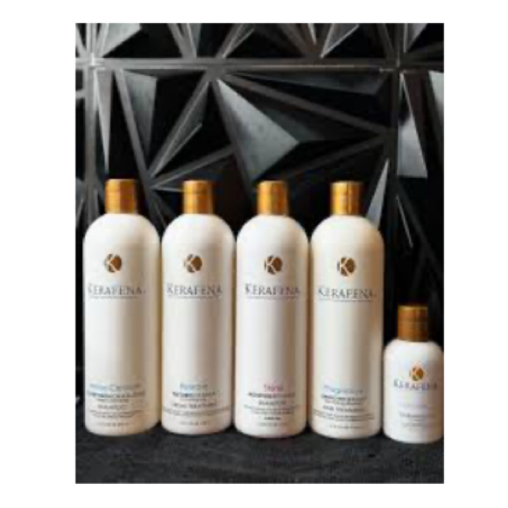 Kerafena Smoothing Treatment at Locked At Cece’s in Lakewood, CA