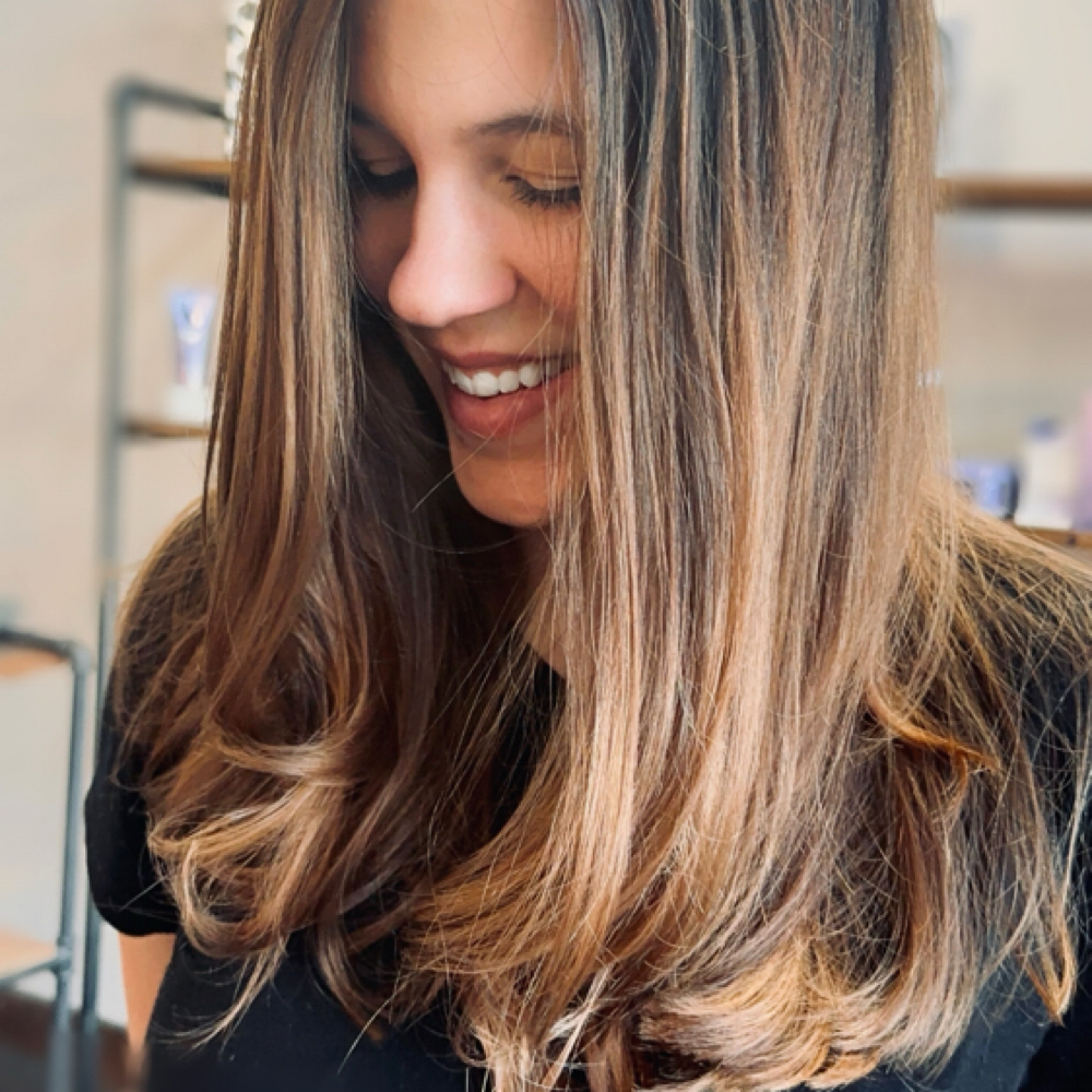 Custom Reverse Balayage at Amanda  Elizabeth Studio in Roseville, CA