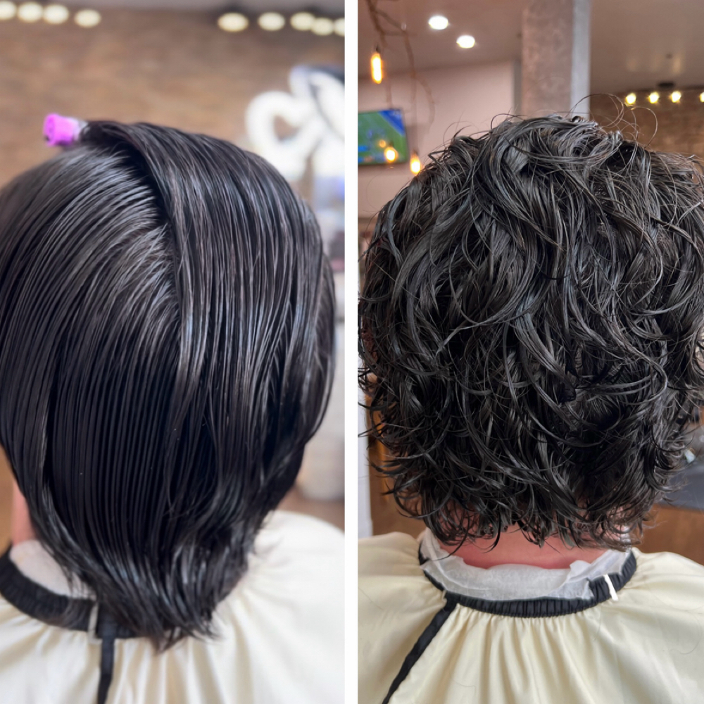 Gentlemen’s Perm at Gaby’s Styled Studio in The Woodlands, TX