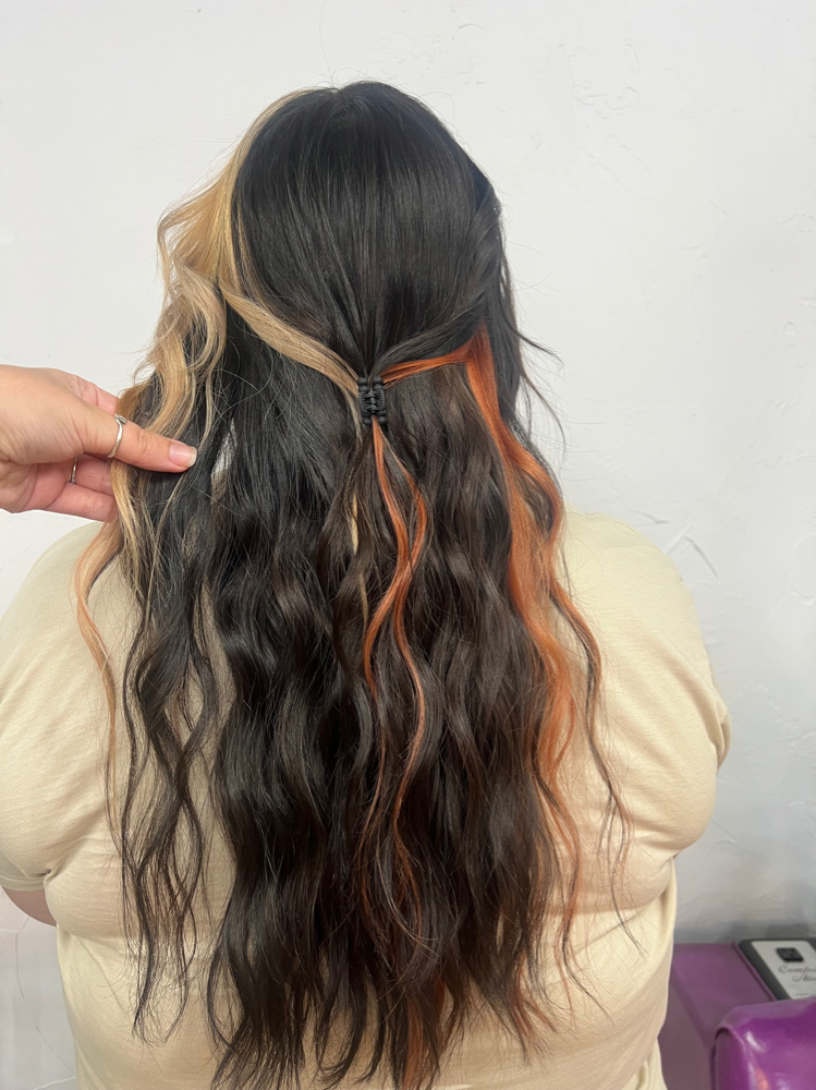Color Block Hair Color