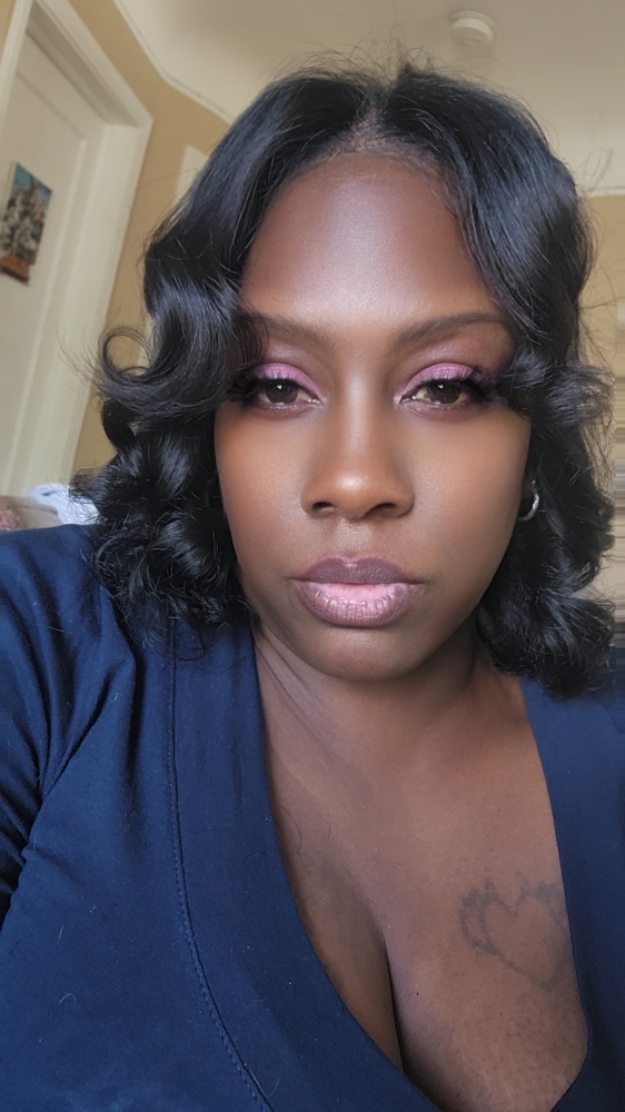 Silk Press w/Trim & Treatment at LG Stylez LLC in Fraser, MI