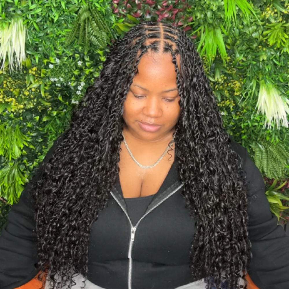 Boho Twists (Raw Human Hair Curls) at Soulful Strands in Clifton, NJ