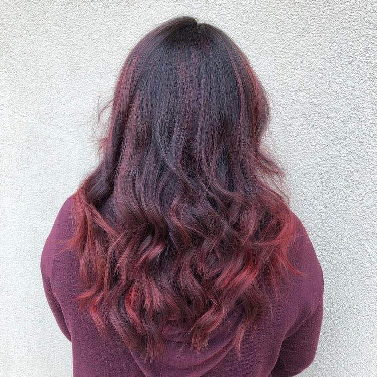 Balayage W/root And Toner
