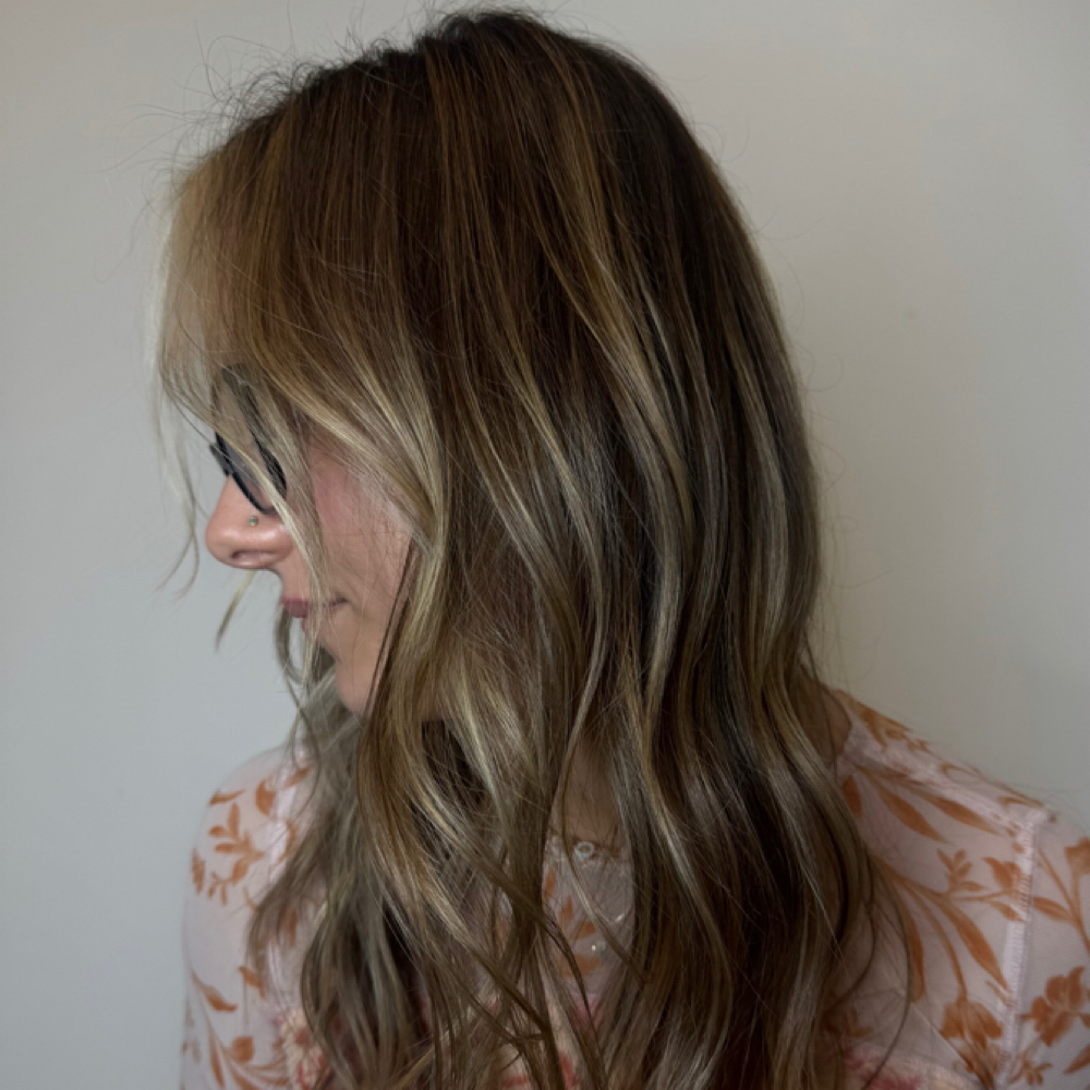 Partial Blonding Session at Tigers Eye Beauty in Vancouver, WA
