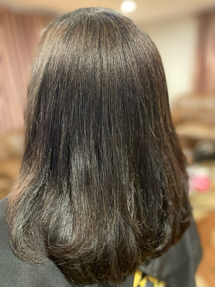 Silk Press (Long Hair)