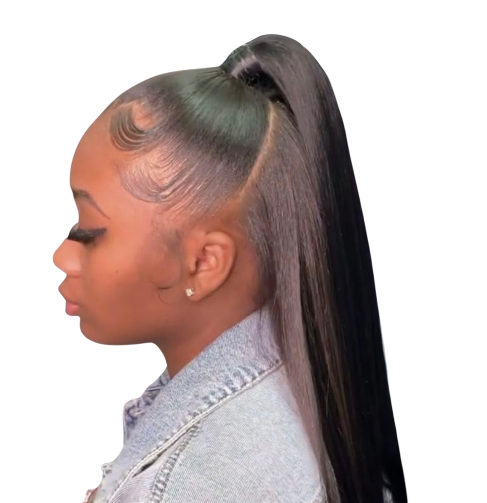 Half Up Half Down at Shakiyla  Ross in Florissant, MO