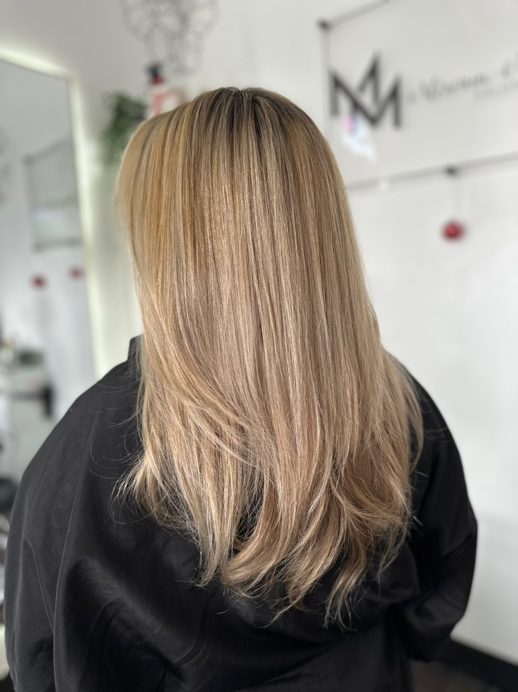 Root Touch Up, Cut + Blowdry