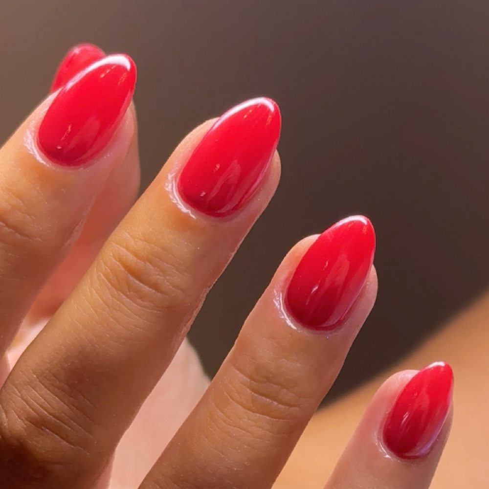 Short Korean Structure Gel Manicure at nailelixiir in Coventry Township, OH