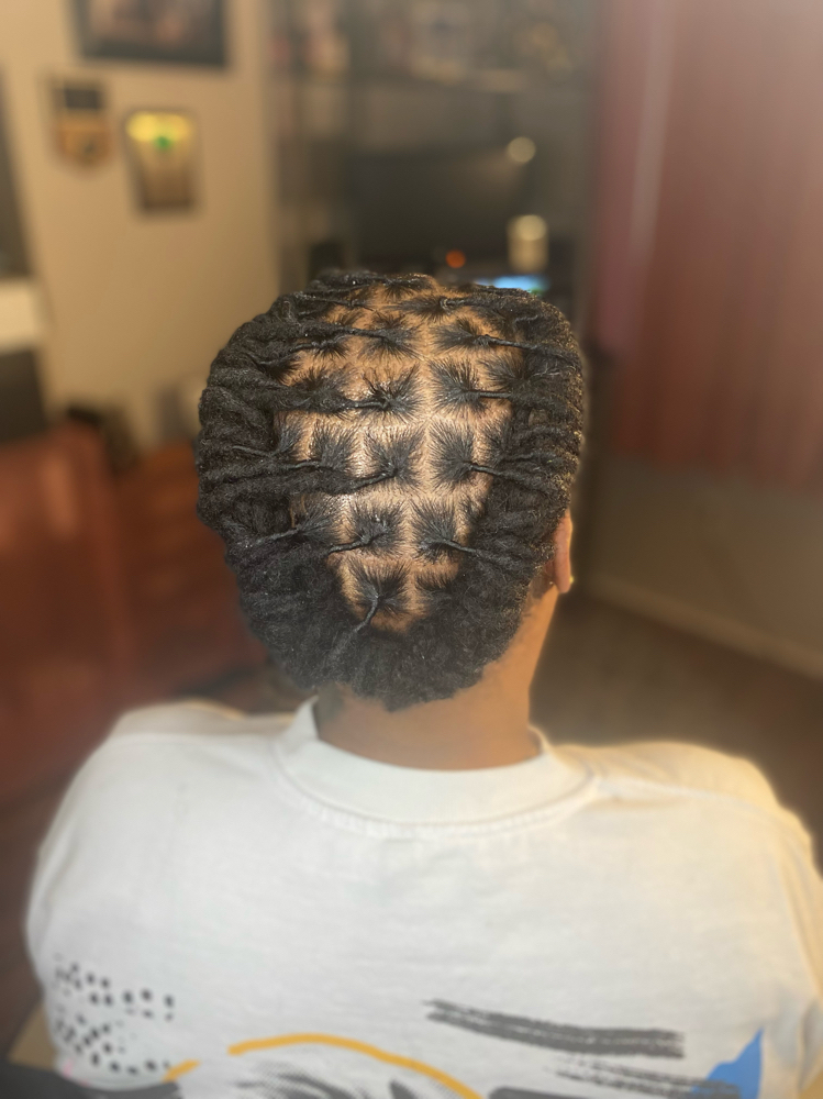 Retwist & Style (Short Locs) at Touched By Angel in Stockton, CA