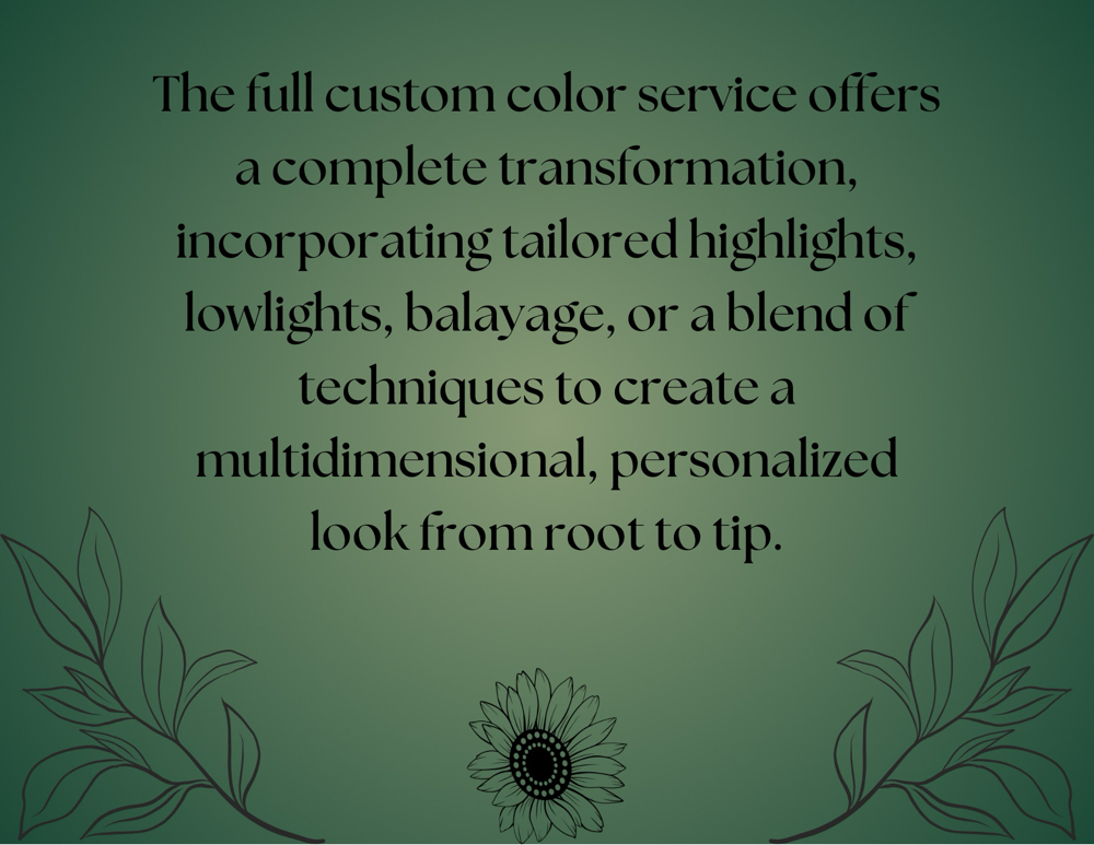 Full Custom Color
