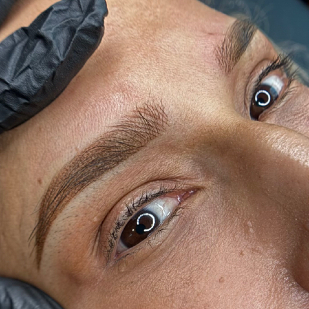 Combo Brows (Hairstrokes + Shading) at LEIDYXBROWS in Freeport, NY