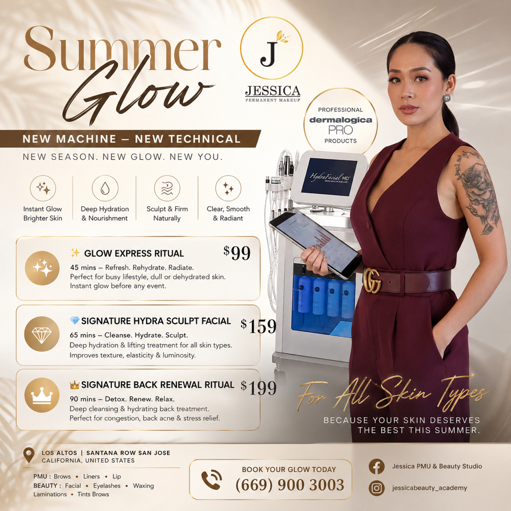 👑 Signature Back Renewal Ritual at Jessica PMU & Beauty studio in Los Altos, CA