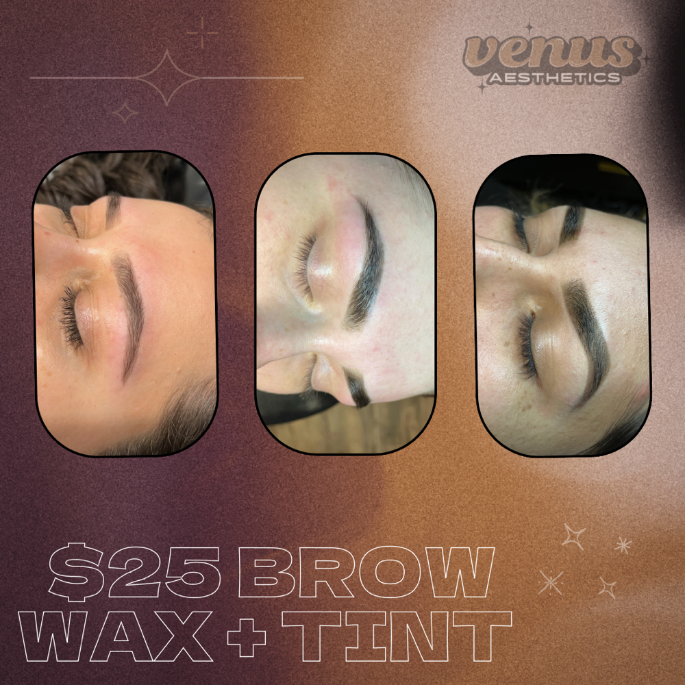 Brow Wax + Tint ✨