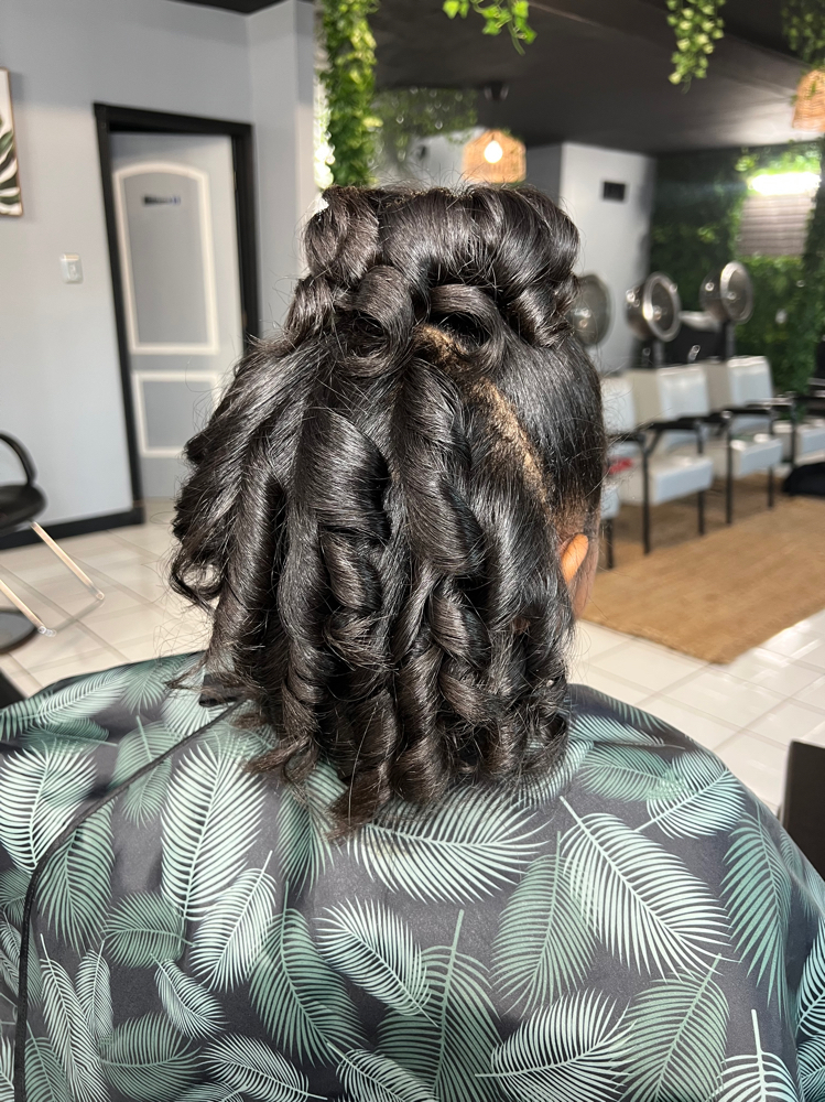 Natural: Princess Press/Blow Out at ToyaDee   TheStylist at Salon Forty-One in Cincinnati, OH