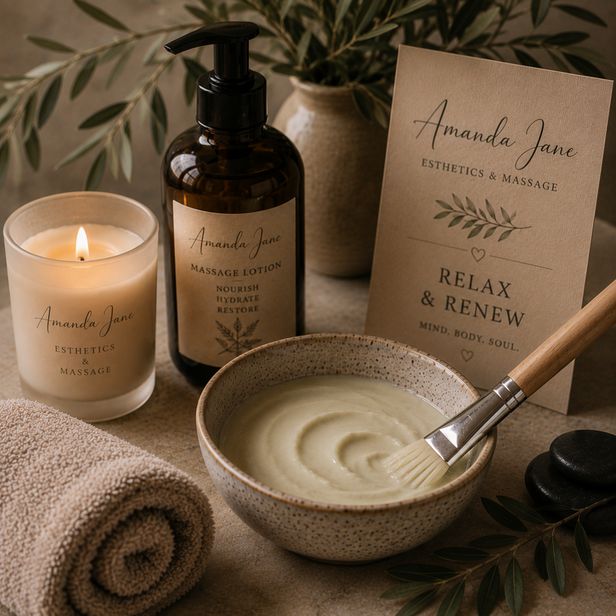 Relax And Renew at Amanda Jane Esthetics & Massage in Salado, TX