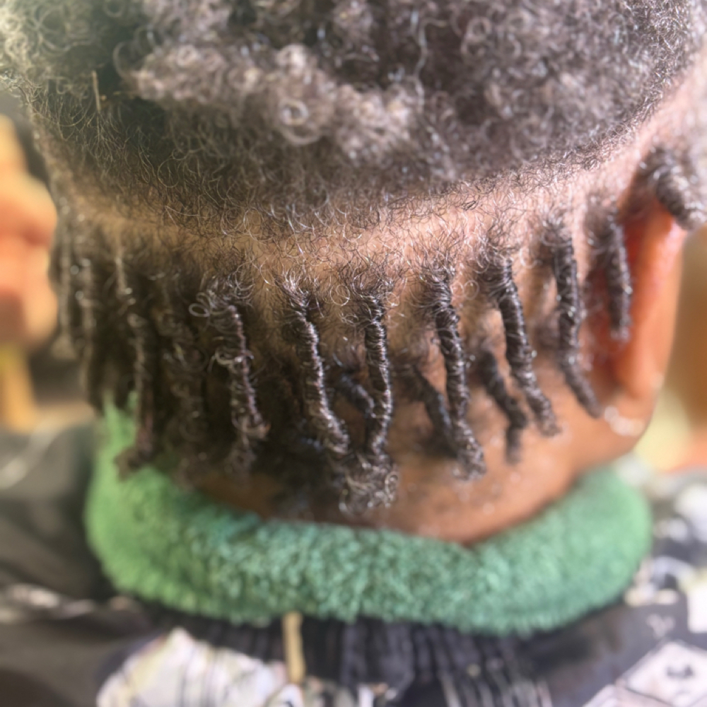 New Loc Install at SaMecia Blount Locs Hair in Durham, NC