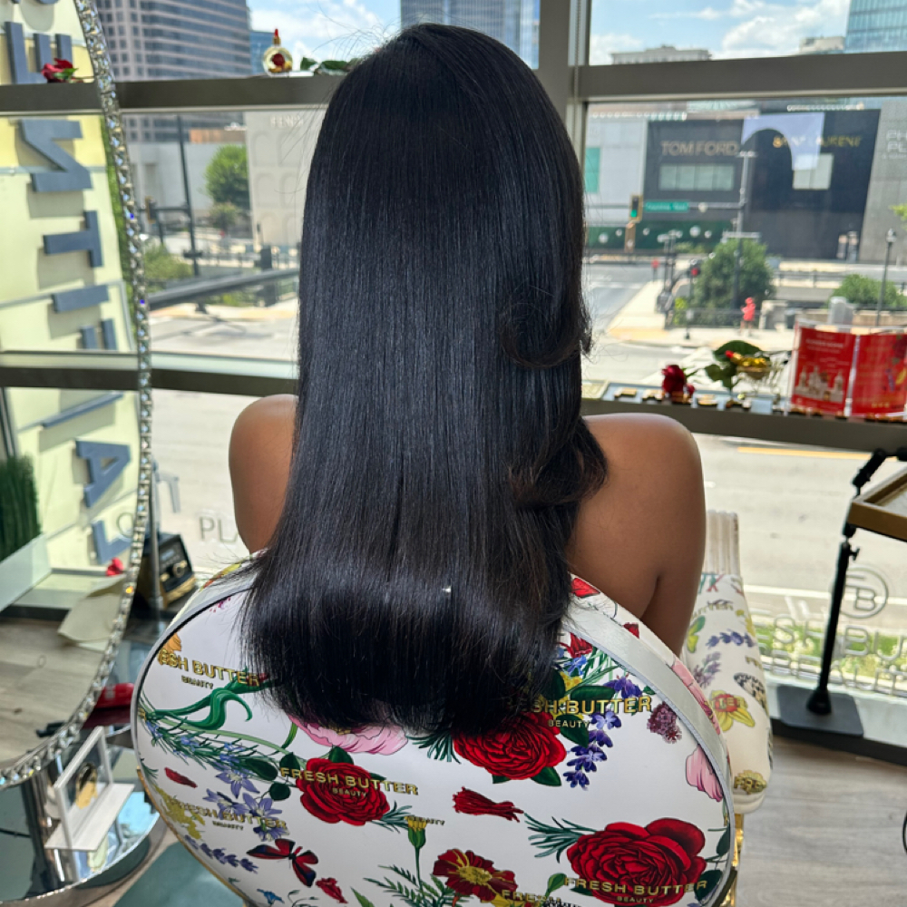 THE FRESH PRESS at Fresh Butter Hair and Beauty in Atlanta G, GA