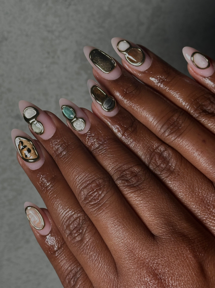 SOAK OFF + TIER 4 SET (POLYGEL) at NAILS BY SIZZLE in Sayville, NY