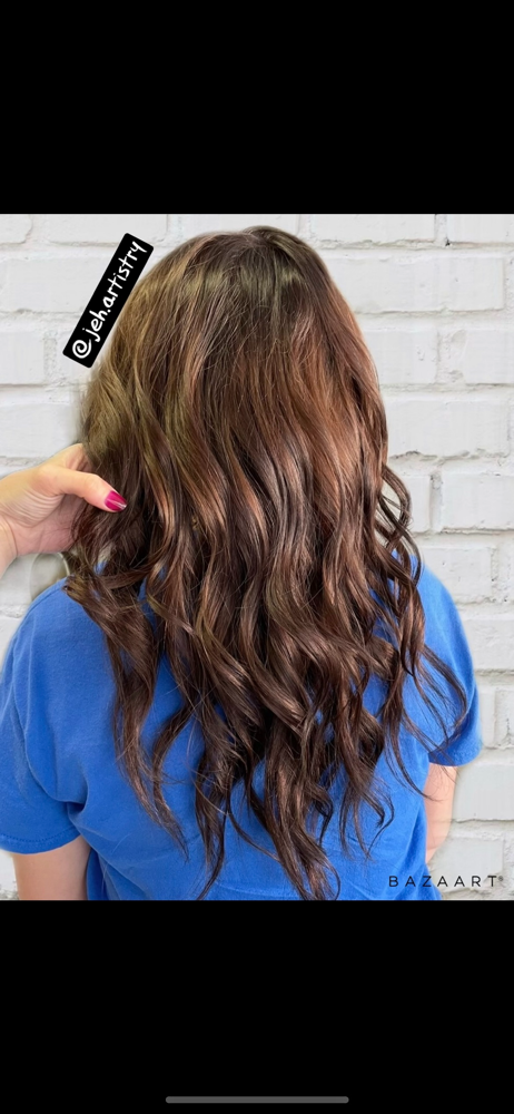 Shampoo Blowout Style (No Haircut)
